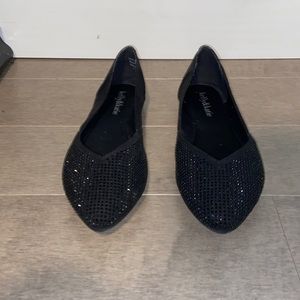 Kelly & Katie Black Flats